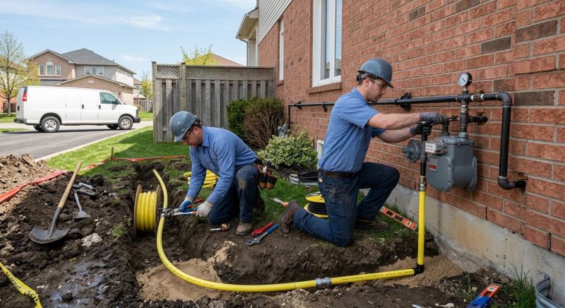 Gas Line Service